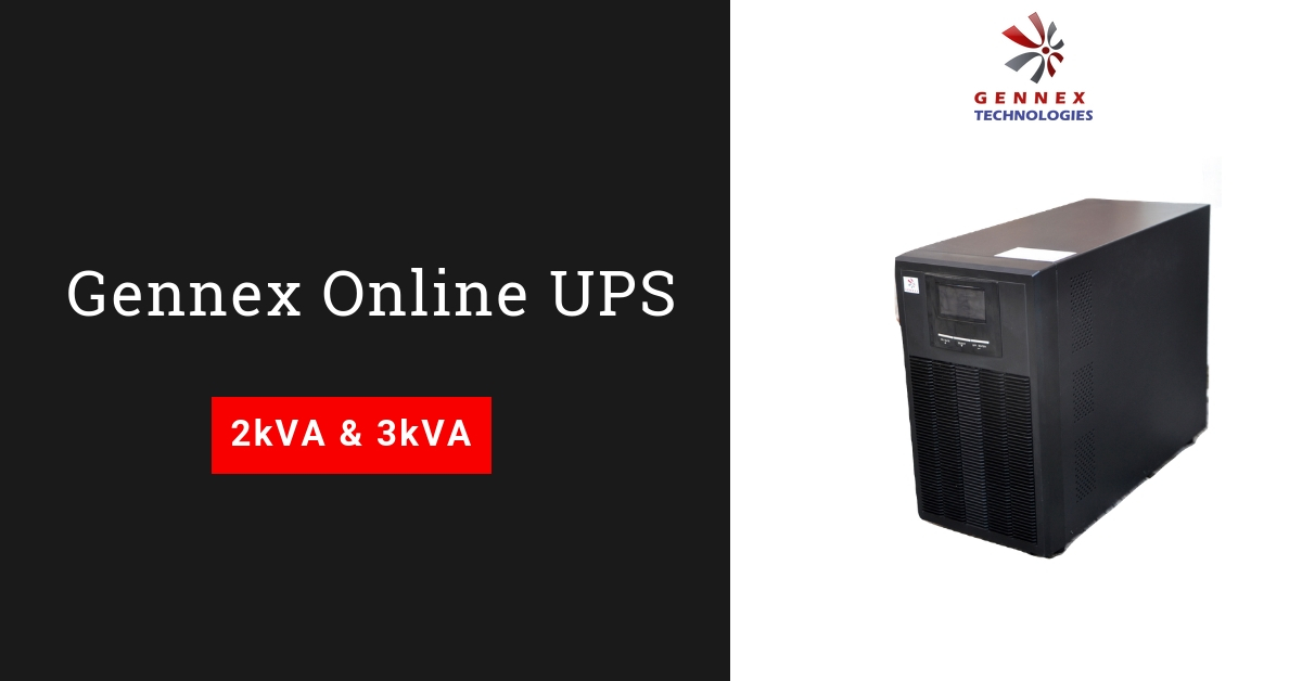 Product Feature: Gennex 2kVA & 3kVA Online UPS
