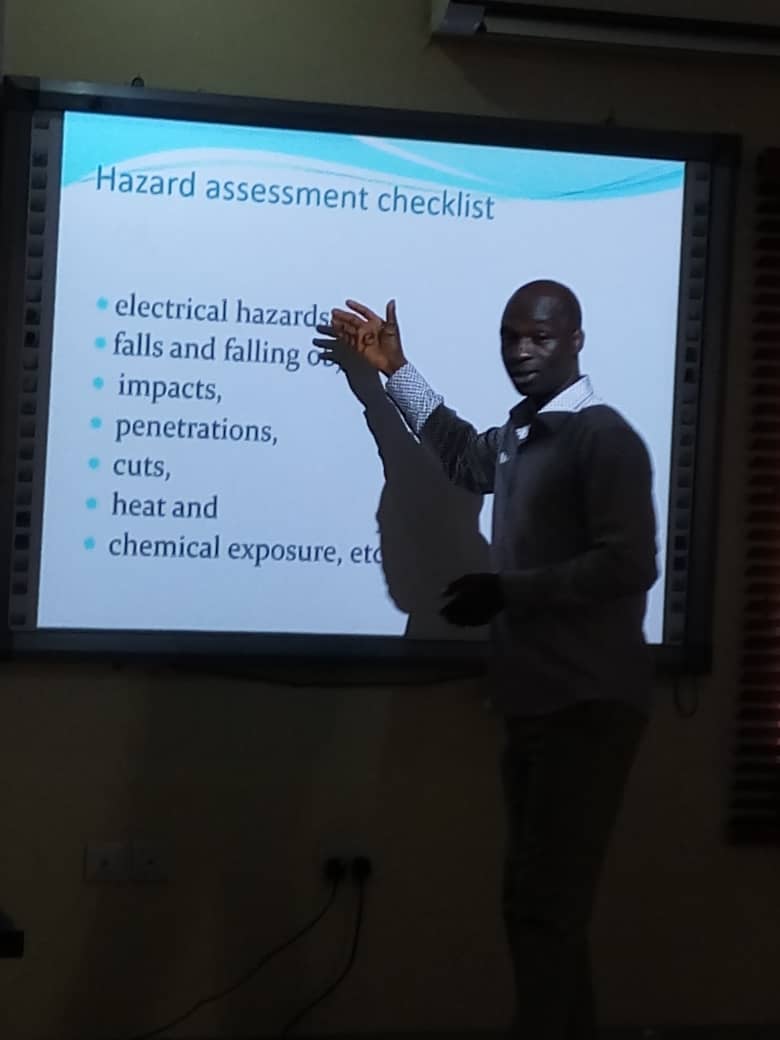 Hazard Assessment Checklist : Engineer Oladosu