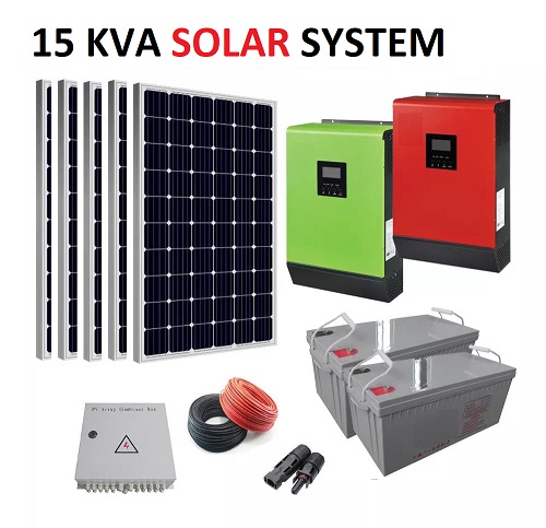 15 kva solar system installation equipments